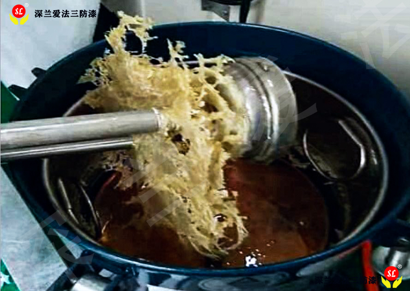 三防漆橘皮原因？