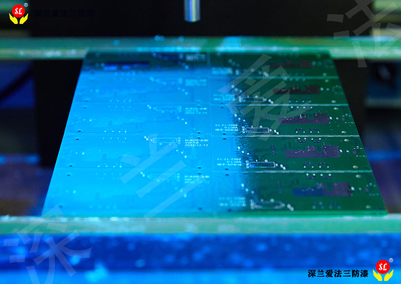 三防漆喷涂飞溅的原因？