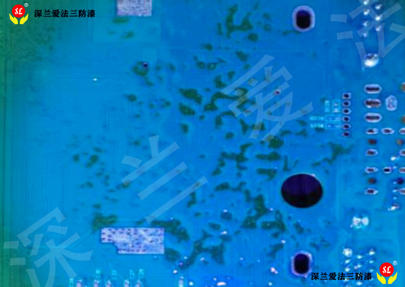 三防漆产生拒胶原因？