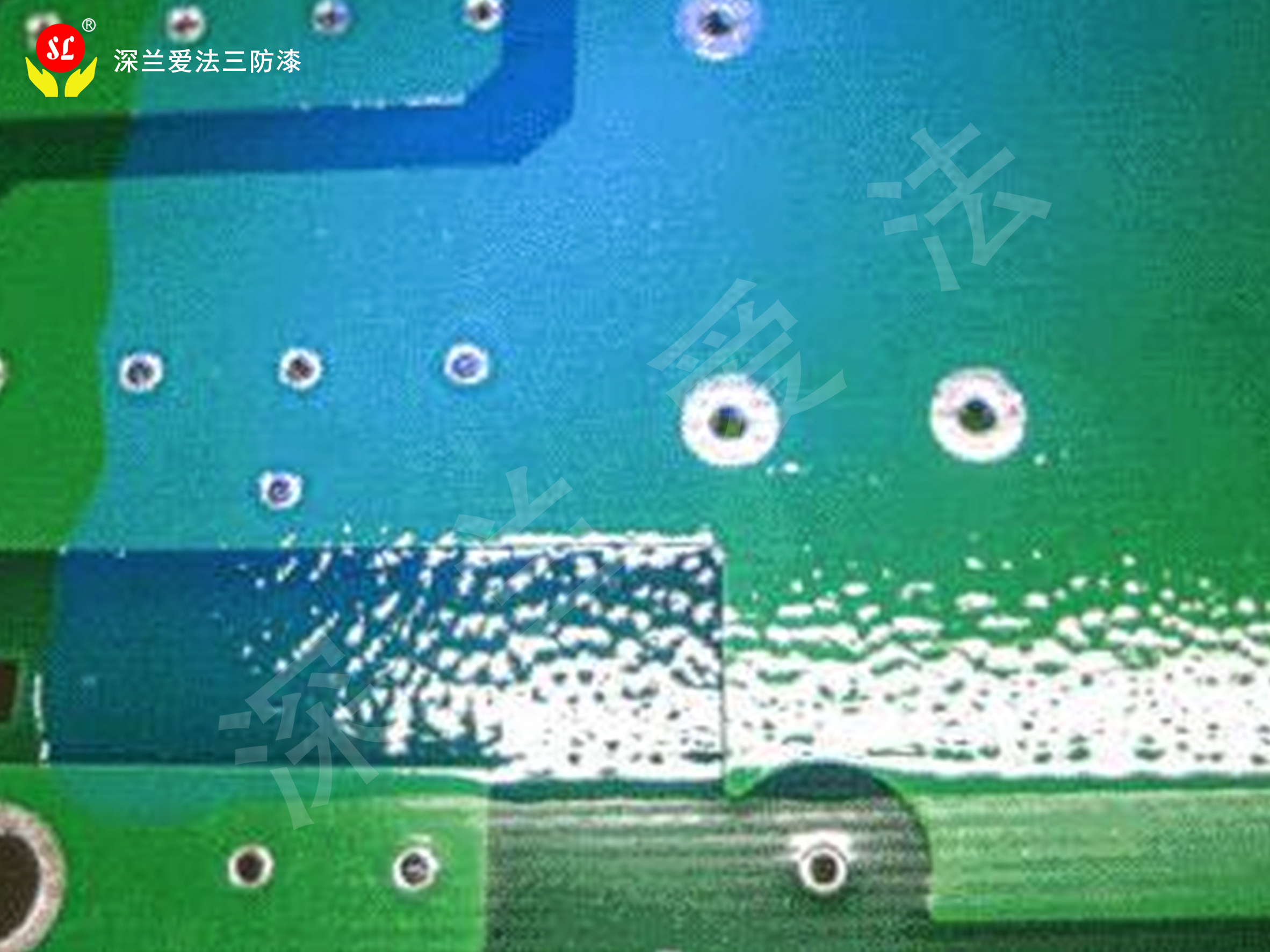 三防漆产生拒胶原因？